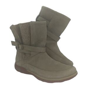 Chaco Hopi Womens Pre-owned Designer Sandstone w/Buckle Boots - sz. 8